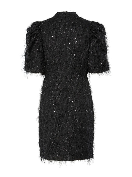 YAS - Yasilza 2/4 Sequin Dress - 4878357 Black Kjoler 