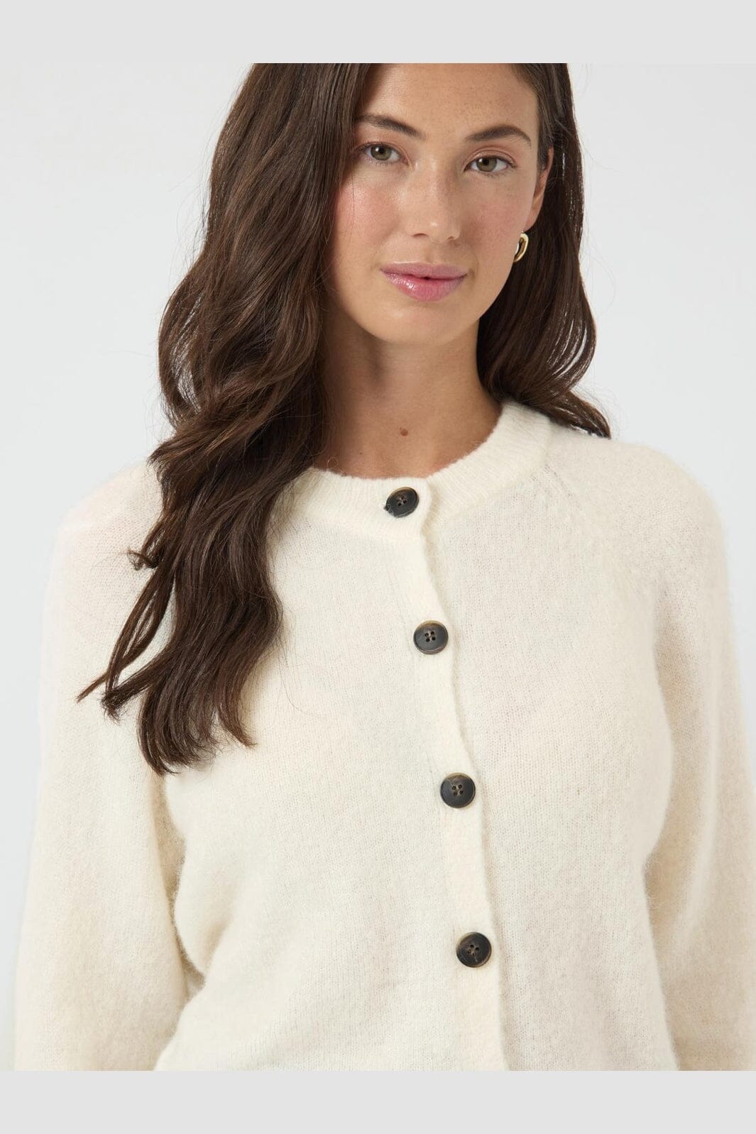 YAS - Yasjohi Ls Wool Blend Cardigan - 4972528 Pristine