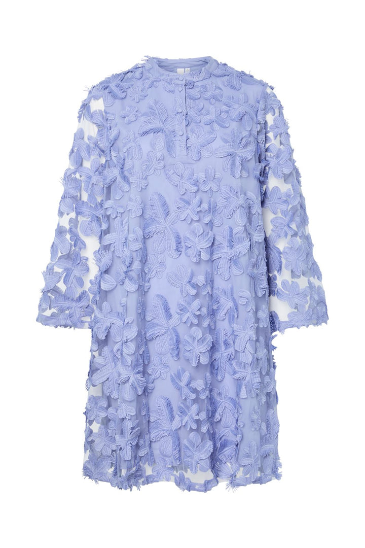 Voorbestelling - Y.A.S - Yaskarly 7/8 Short Dress - 4920193 Blue Heron