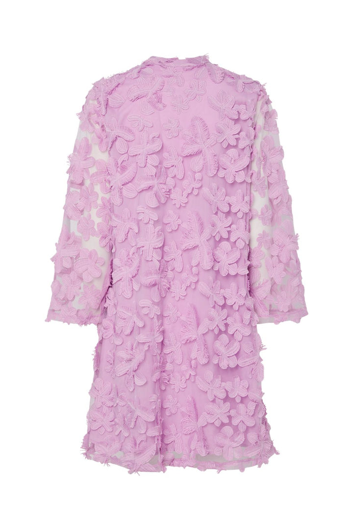Voorbestelling - Y.A.S - Yaskarly 7/8 Short Dress - 4920194 Pink Lavender