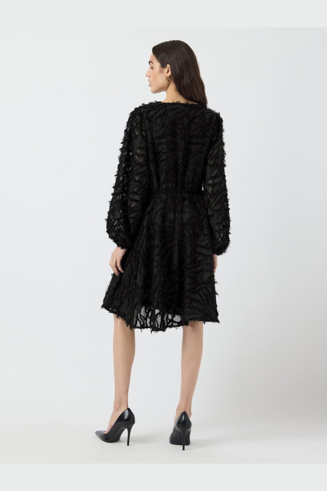 Y.A.S - Yasparia Ls Dress - 4841816 Black