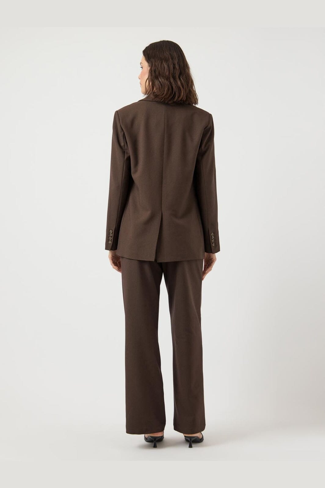 YAS - Yasreemaj Ls Blazer - 4961528 Chocolate Brown