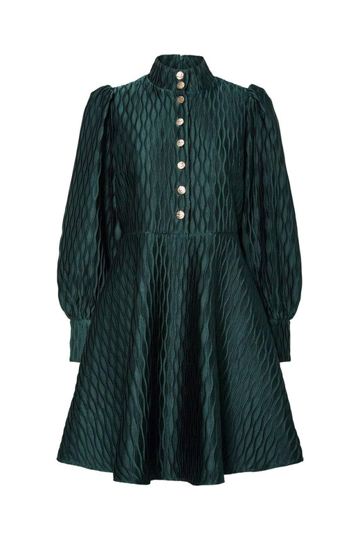 YAS - Yasripple Ls Dress - 4841719 Ponderosa Pine Kjoler 