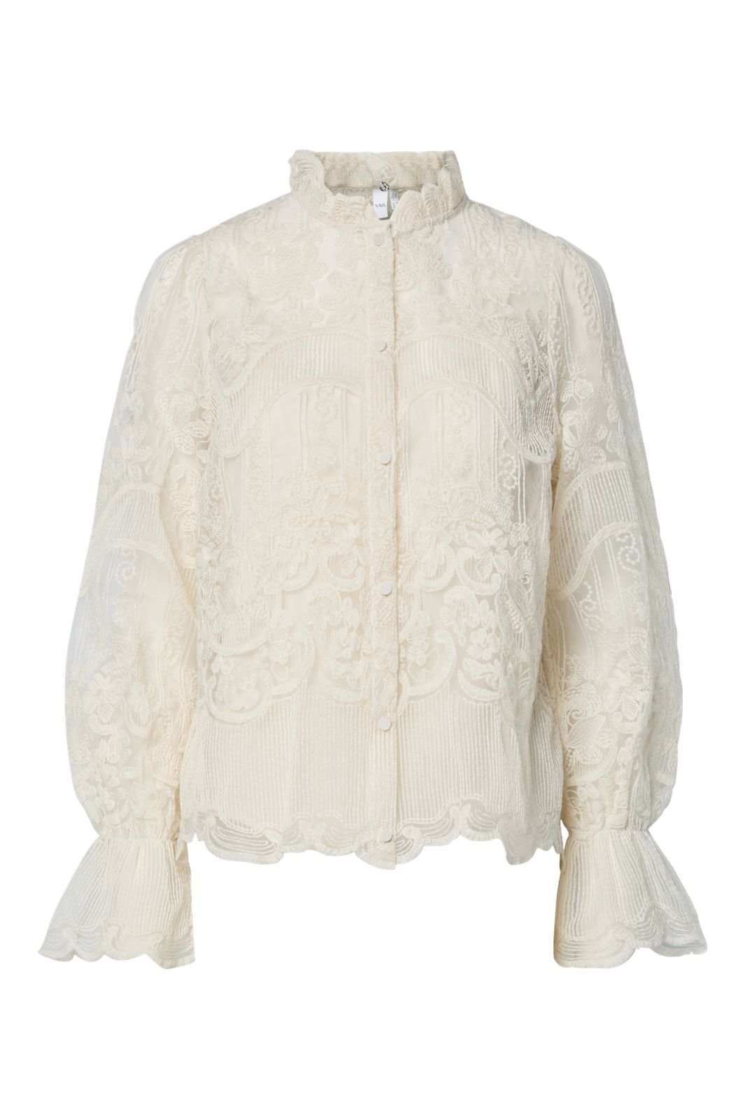 YAS - Yassaruna Ls Shirt - 4871037 Birch