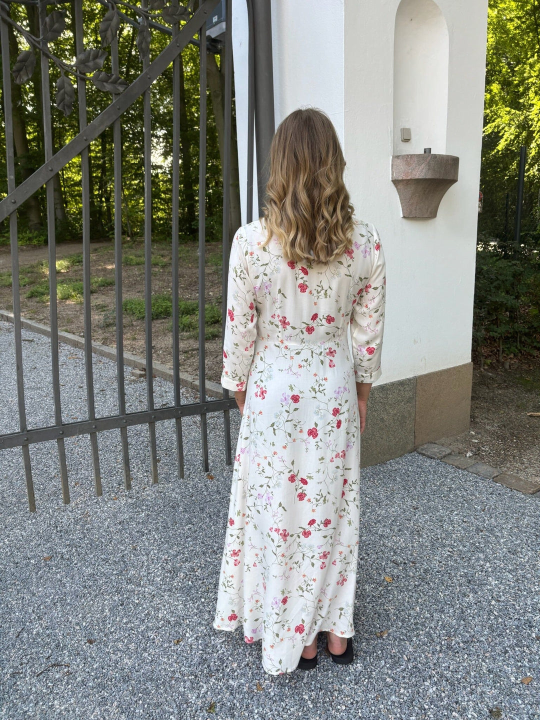 YAS - Yassavanna Long Shirt Dress - 4971139 Pristine Botalia Kjoler 