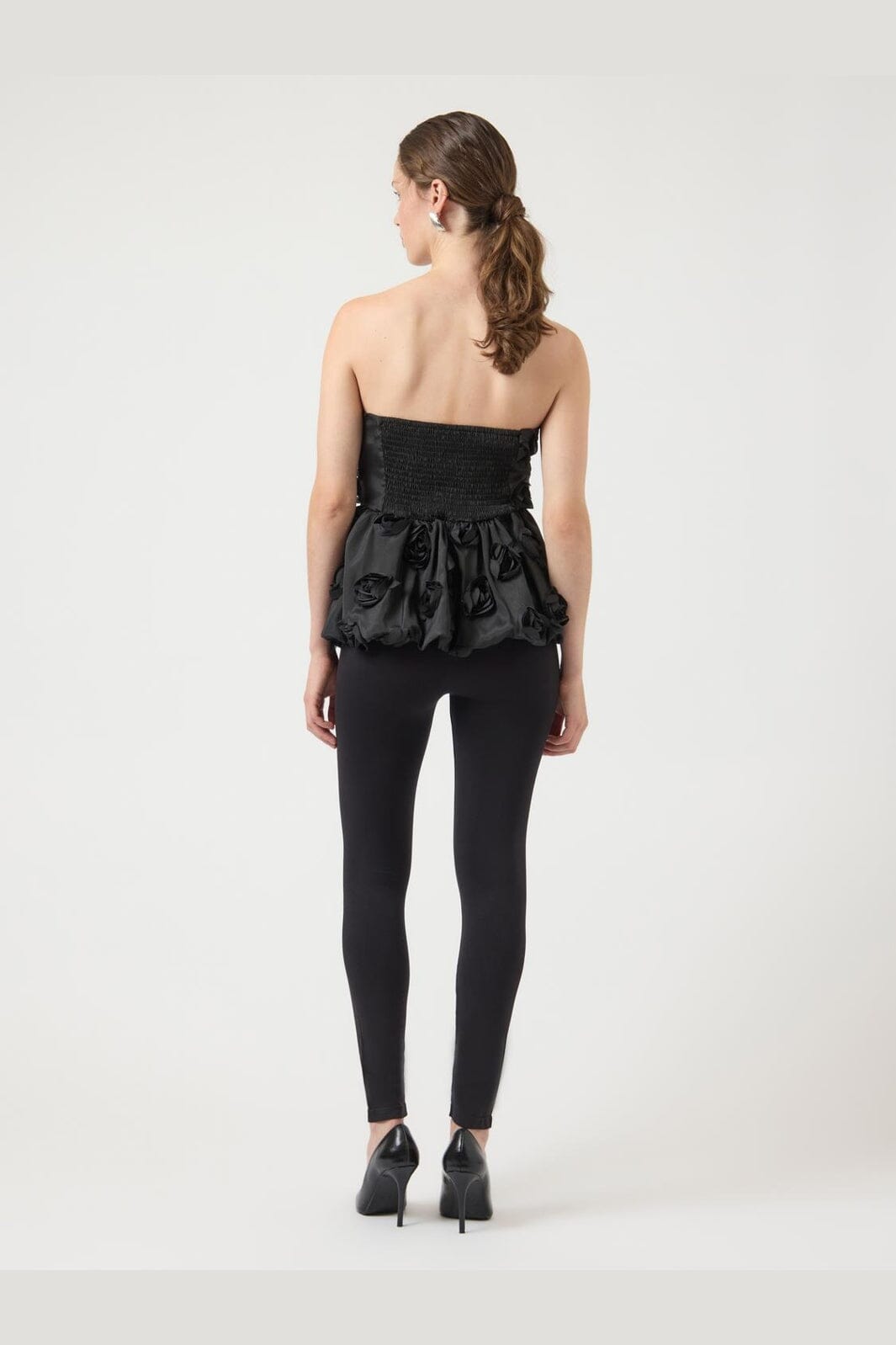 YAS - Yasstila Bustier Top - 4908328 Black