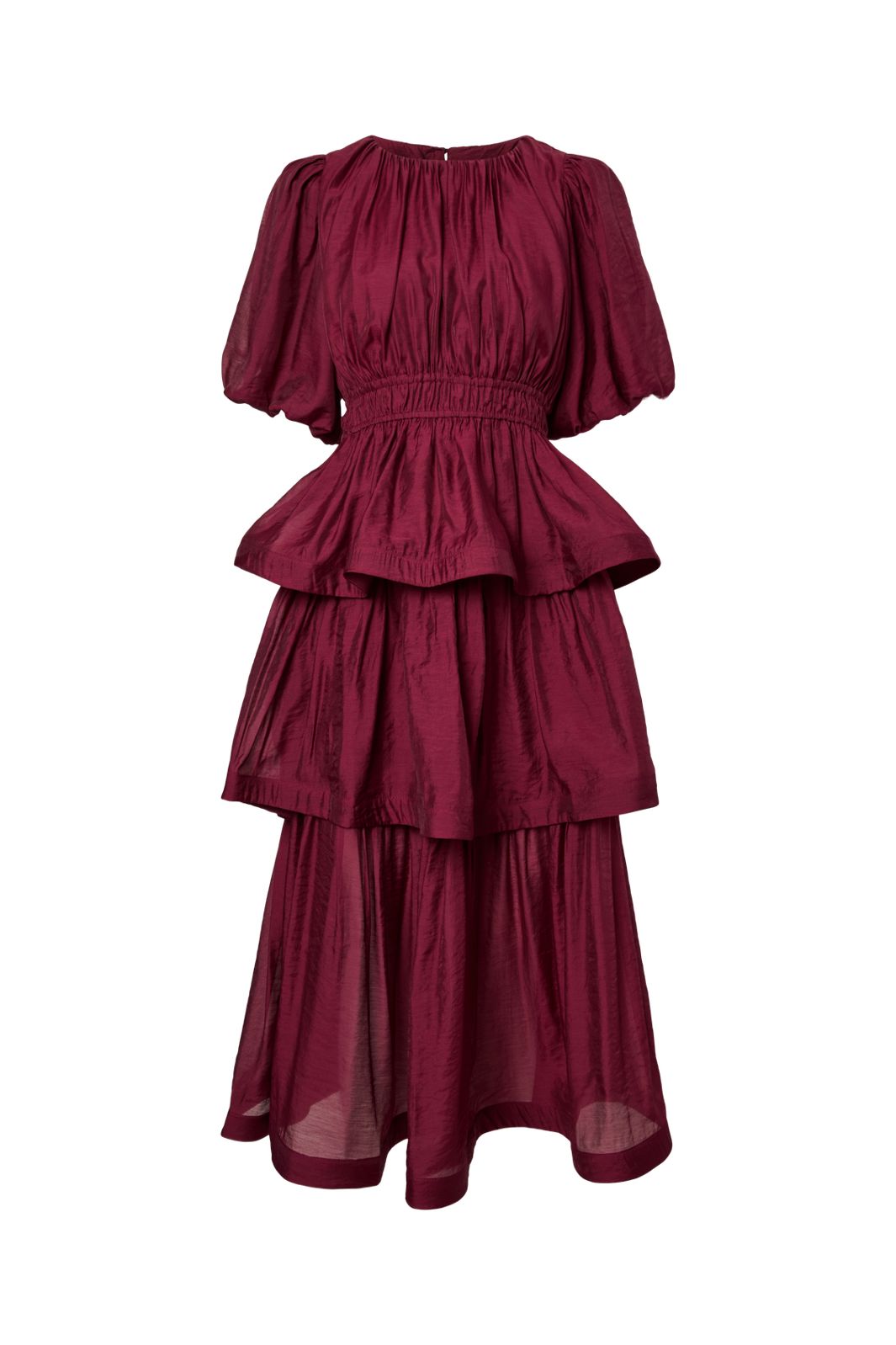 YAS - Yastilla 2/4 Long Dress - 4975872 Rhododendron