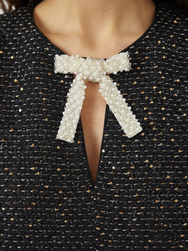 Y.A.S - Yasunida Sl Tweed Dress - 4845986 Black Kjoler 