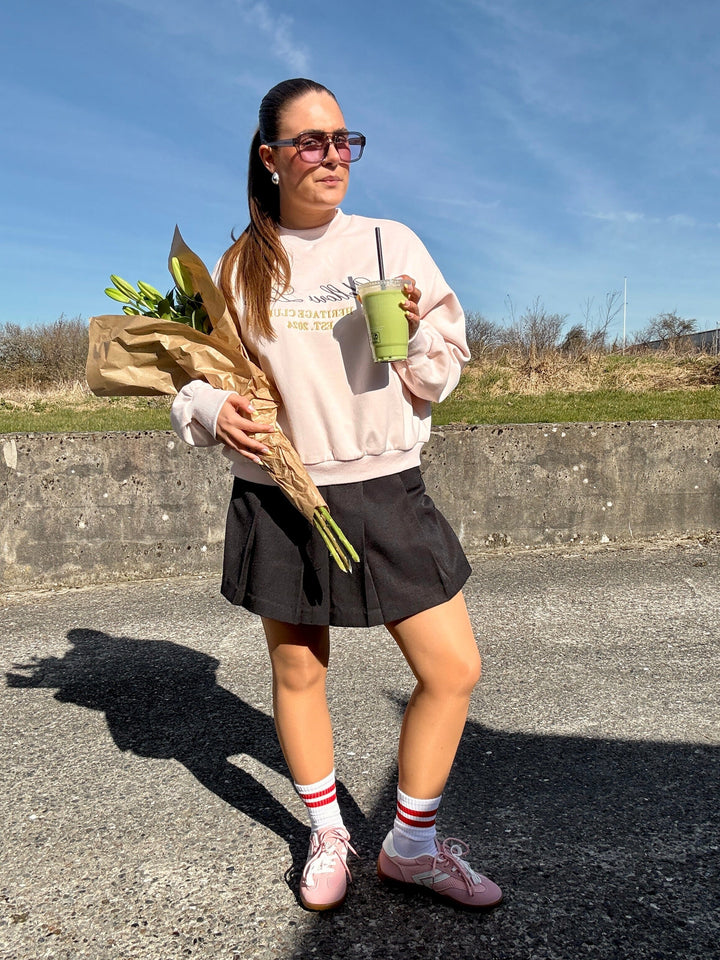 Yellow Lane - Heritage Sweat 165302 - 754 - Light Pink Sweatshirts 