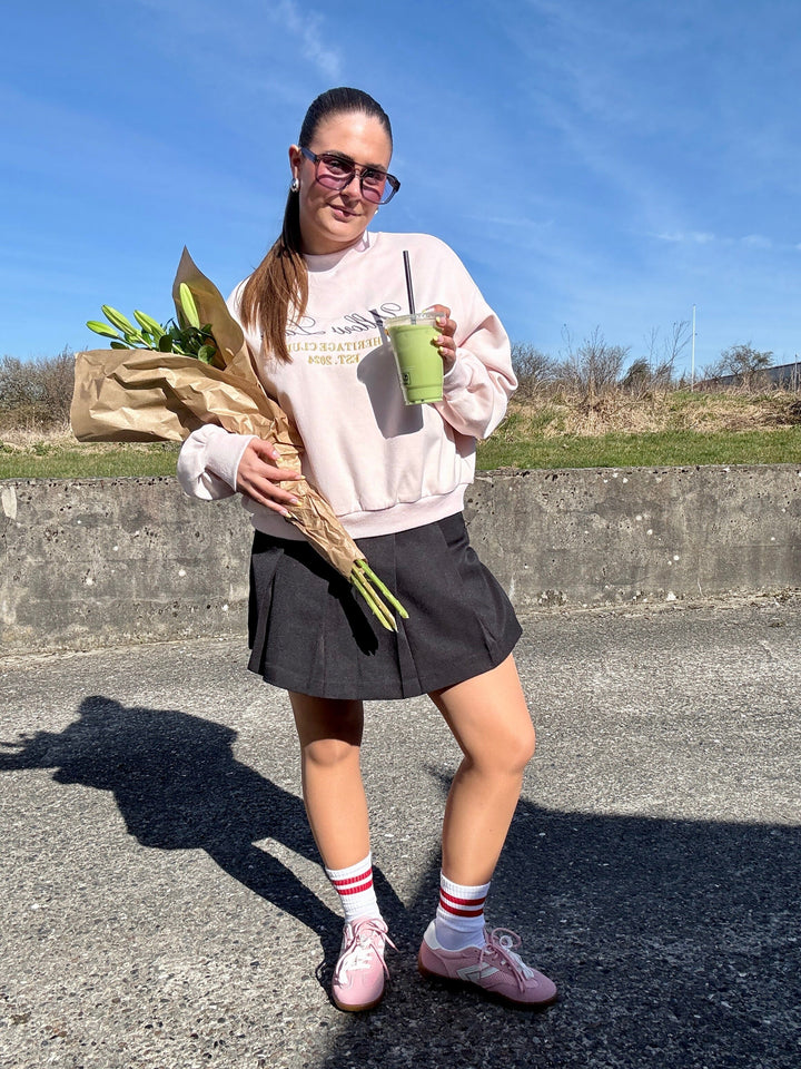 Yellow Lane - Heritage Sweat 165302 - 754 - Light Pink Sweatshirts 